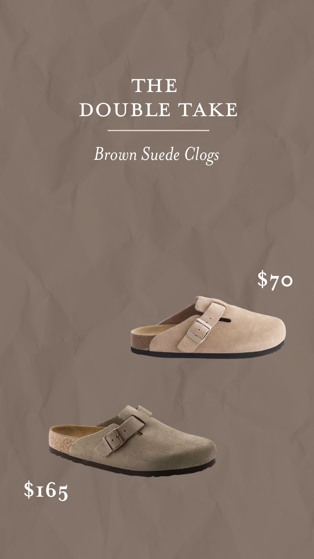 I looove my Birkenstocks but they are an investment — I found these budget friendly clog and they’re 100% waterproof suede so you’re not sacrificing quality 😉

#LTKFindsUnder100 #LTKSaleAlert