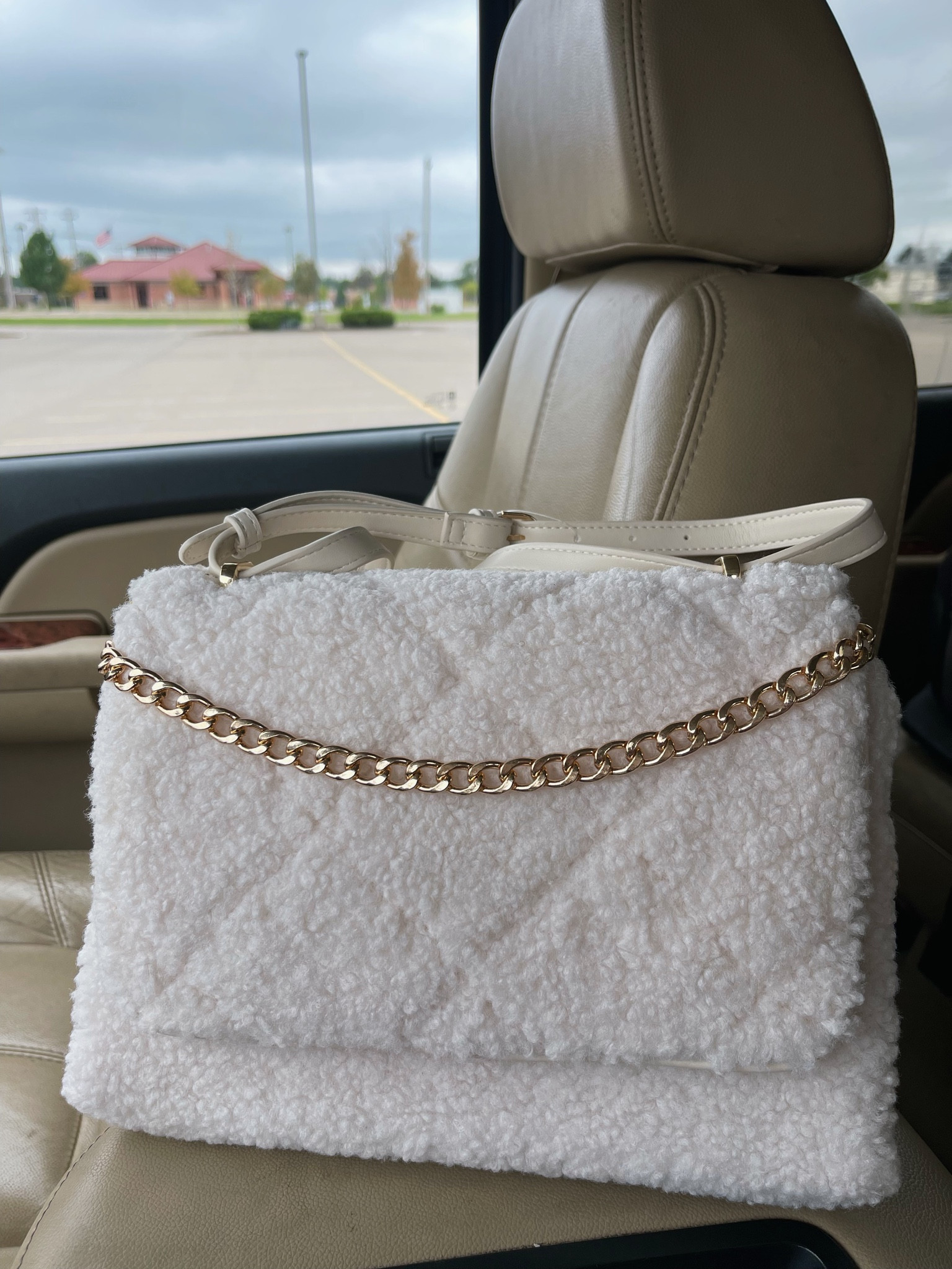 The CUTEST sherpa bag 😍✨

Target had a similar version last year that completely sold out but brought it back this year in a different style. OBSESSED!!! 

Sherpa Bag
Sherpa Purse 👜 
White Sherpa Pure
Cream Sherpa Bag
Target handbags 
Affordable handbags
Under $40


#LTKunder50 #LTKitbag #LTKcurves