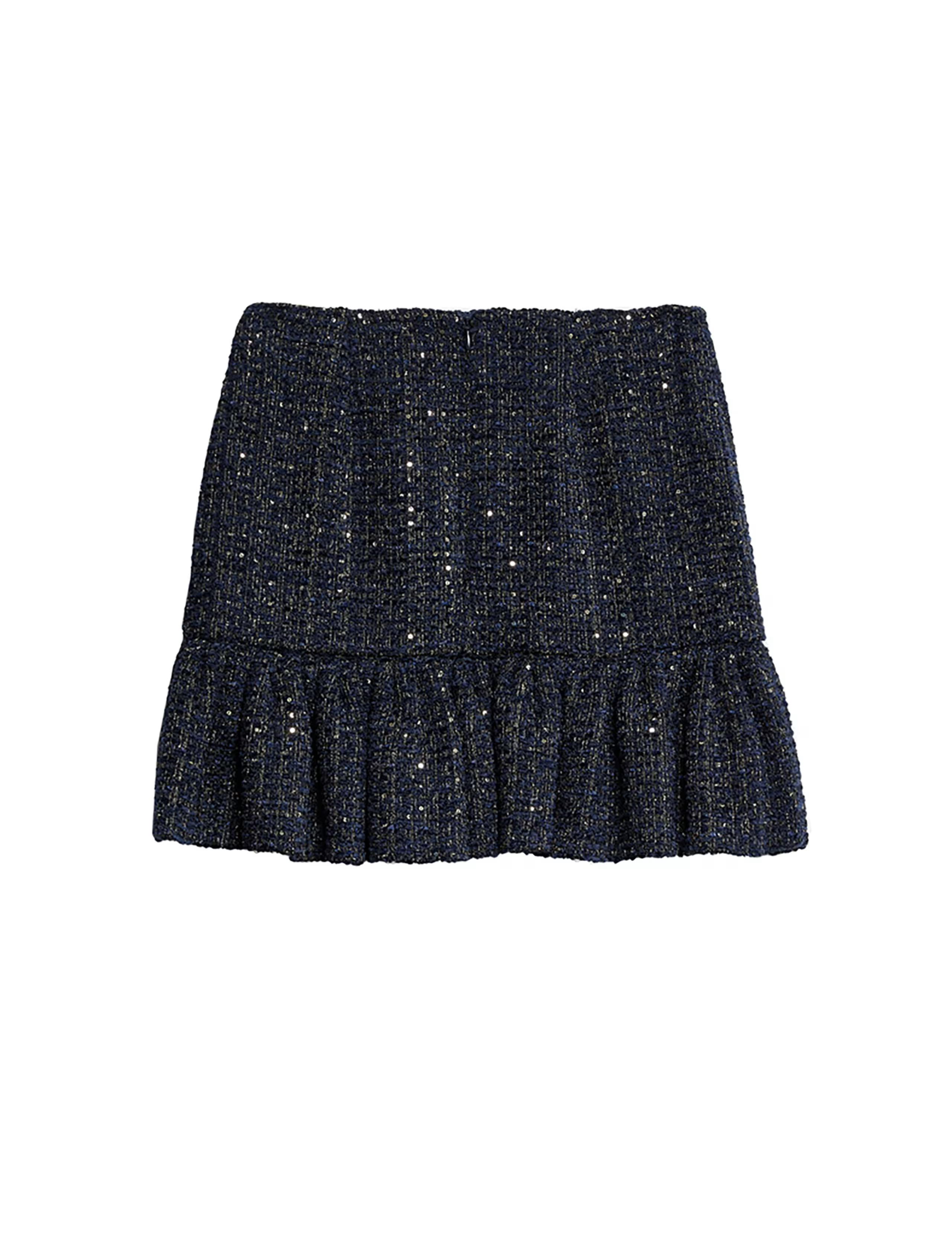 Lurex Sequin Tweed Tiered Mini Skirt | Marks & Spencer (UK)