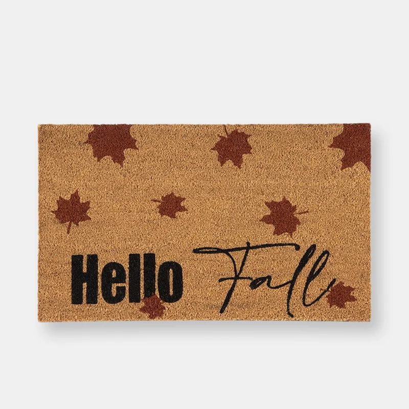 Shiraleah ""Hello Fall"" Doormat - Brown | Verishop