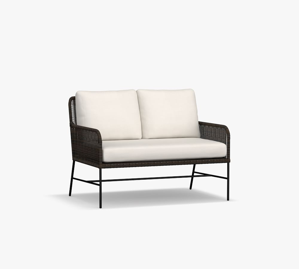Tulum 47" Loveseat with Cushion | Pottery Barn (US)