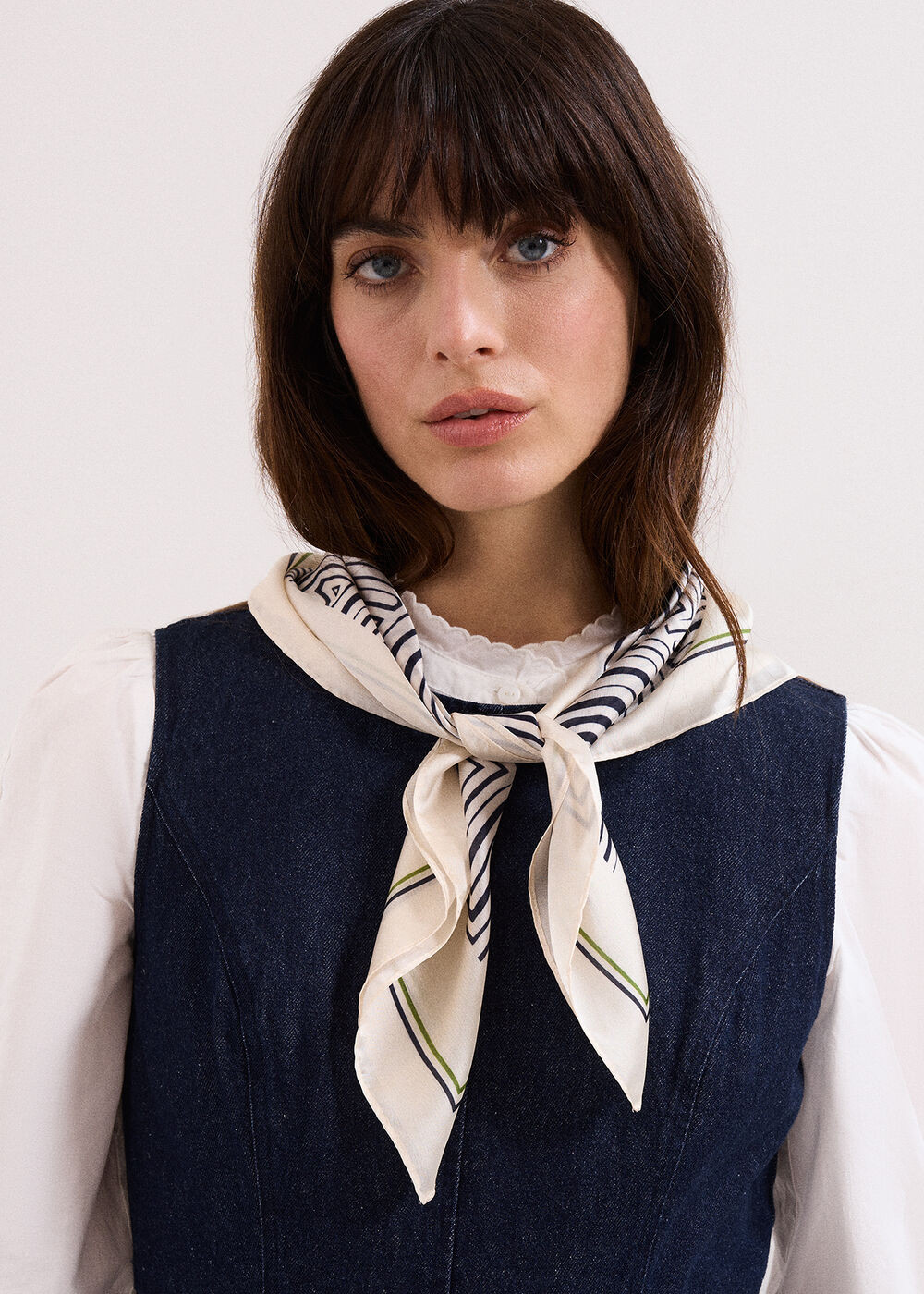 Geo Print Scarf | Phase Eight UK | | Phase Eight