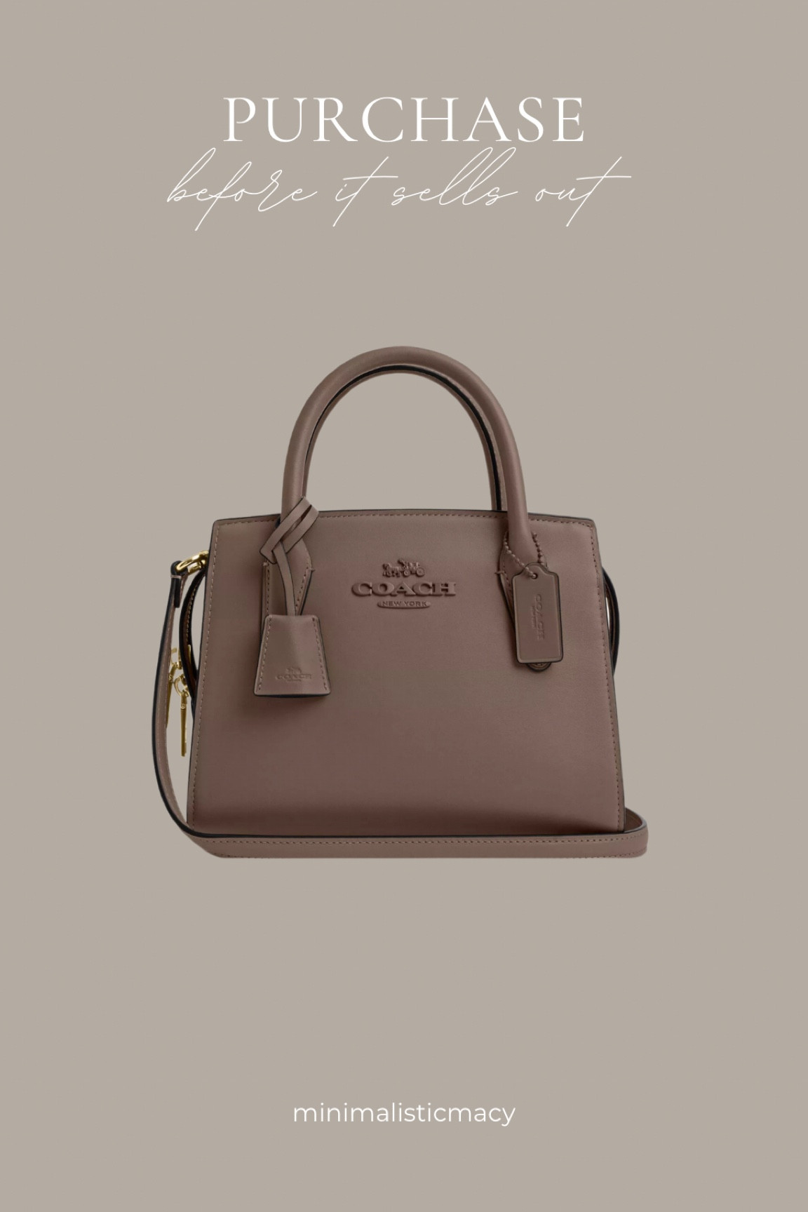 The cutest, demure Coach bag 💼 

#LTKBeauty #LTKItBag #LTKHome