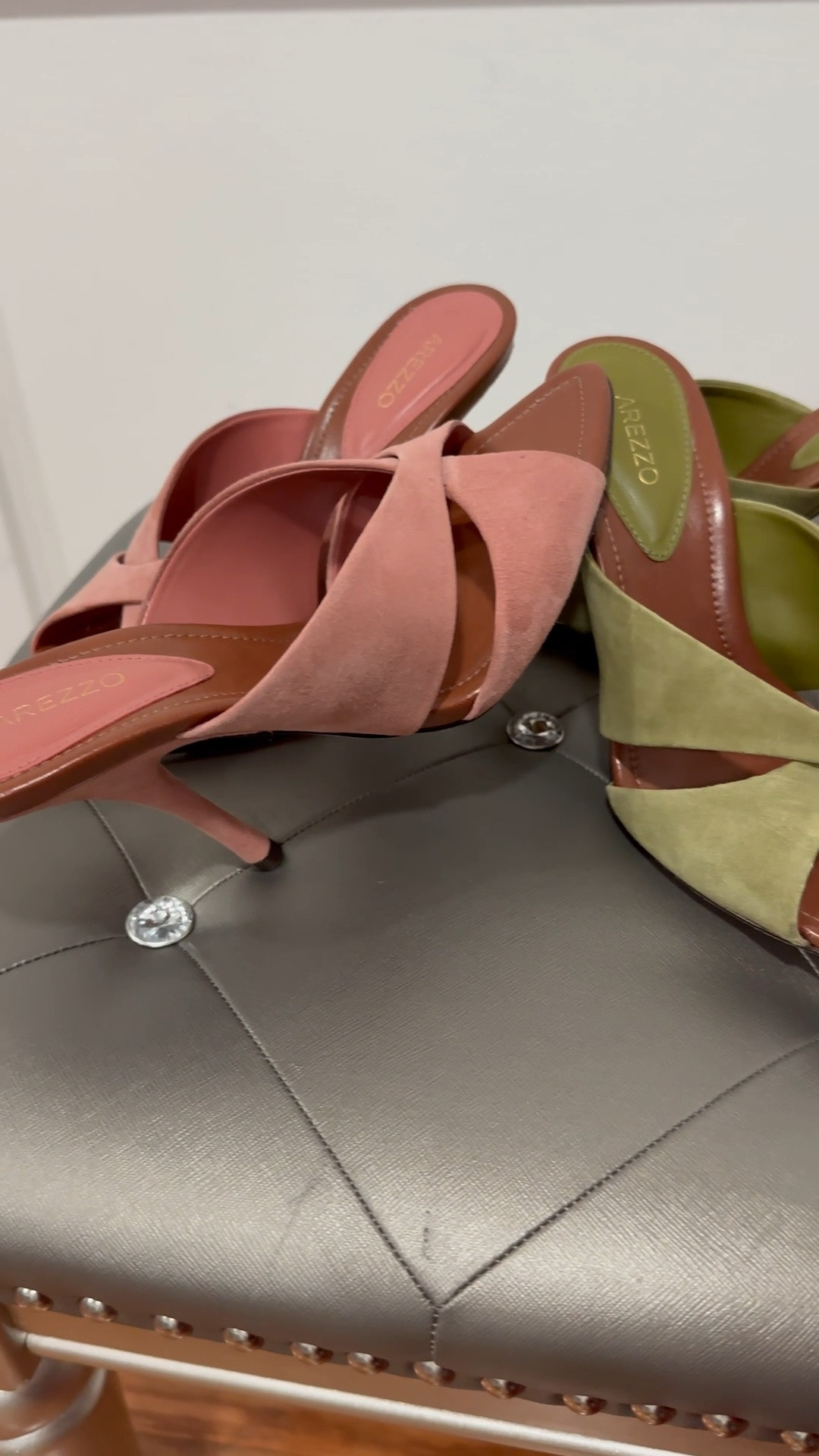 Arezzo sandals in blush pink and sage green for Mother’s Day

#LTKMothersDay #LTKmomlife #LTKvlog