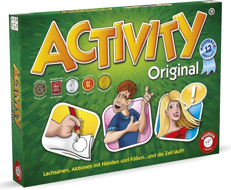 Piatnik 6028 Activity Original, Classic Game for Parties and Game Evenings, Pantomime, Drawing, E... | Amazon (DE)