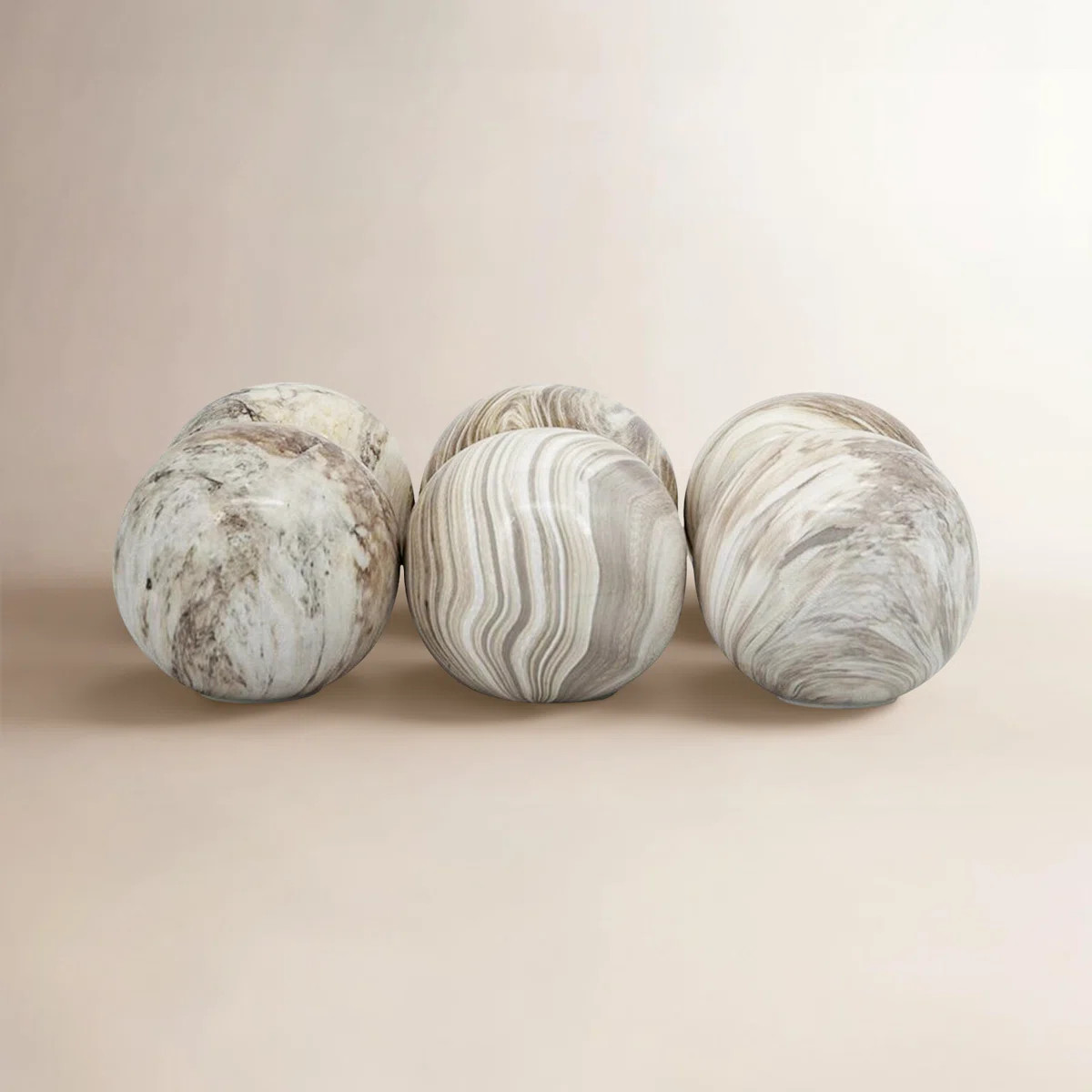 Ronica Abstract Cloche Or Water Globe (Set of 6) | Wayfair North America
