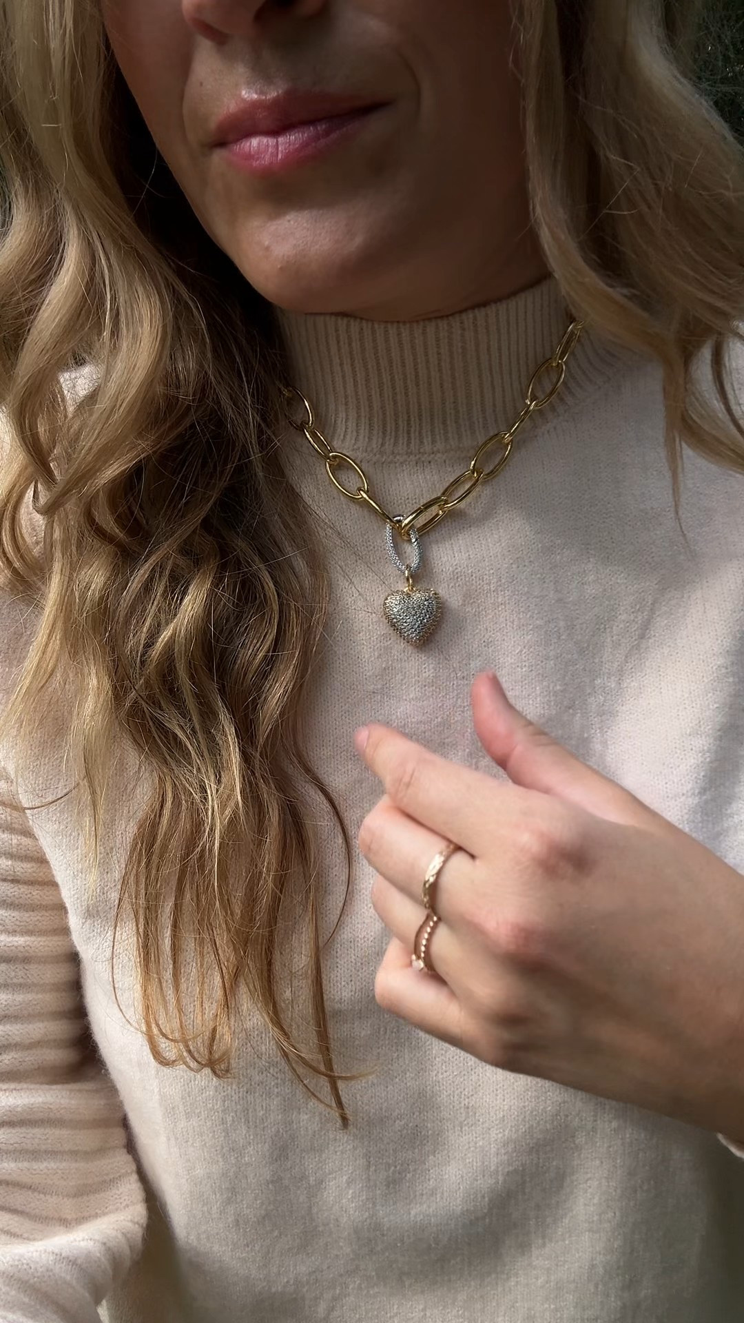 #ad what a beautiful necklace that will go with any outfit plus, you can change the pendants out! Lauren Amble Designs offers a gorgeous selection of different pendants to swap out and easily add on the link! I’ve listed my favorites in this post along with the one I’m wearing! What a great gift to give to a friend or loved one! #laurenambledesigns #jewelry 

#LTKFindsUnder50 #LTKStyleTip #LTKFindsUnder100