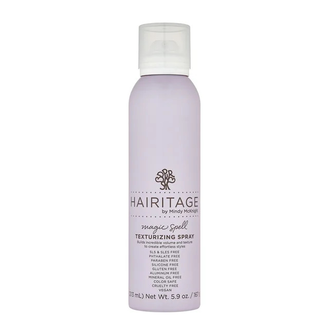 Hairitage Texturizing Hair Spray Builds Volume and Texture, 5.9 oz - Walmart.com | Walmart (US)