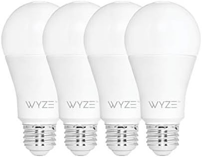 Wyze Bulb 800 Lumen A19 LED Smart Home Light Bulb, Adjustable white temperature and brightness, w... | Amazon (US)