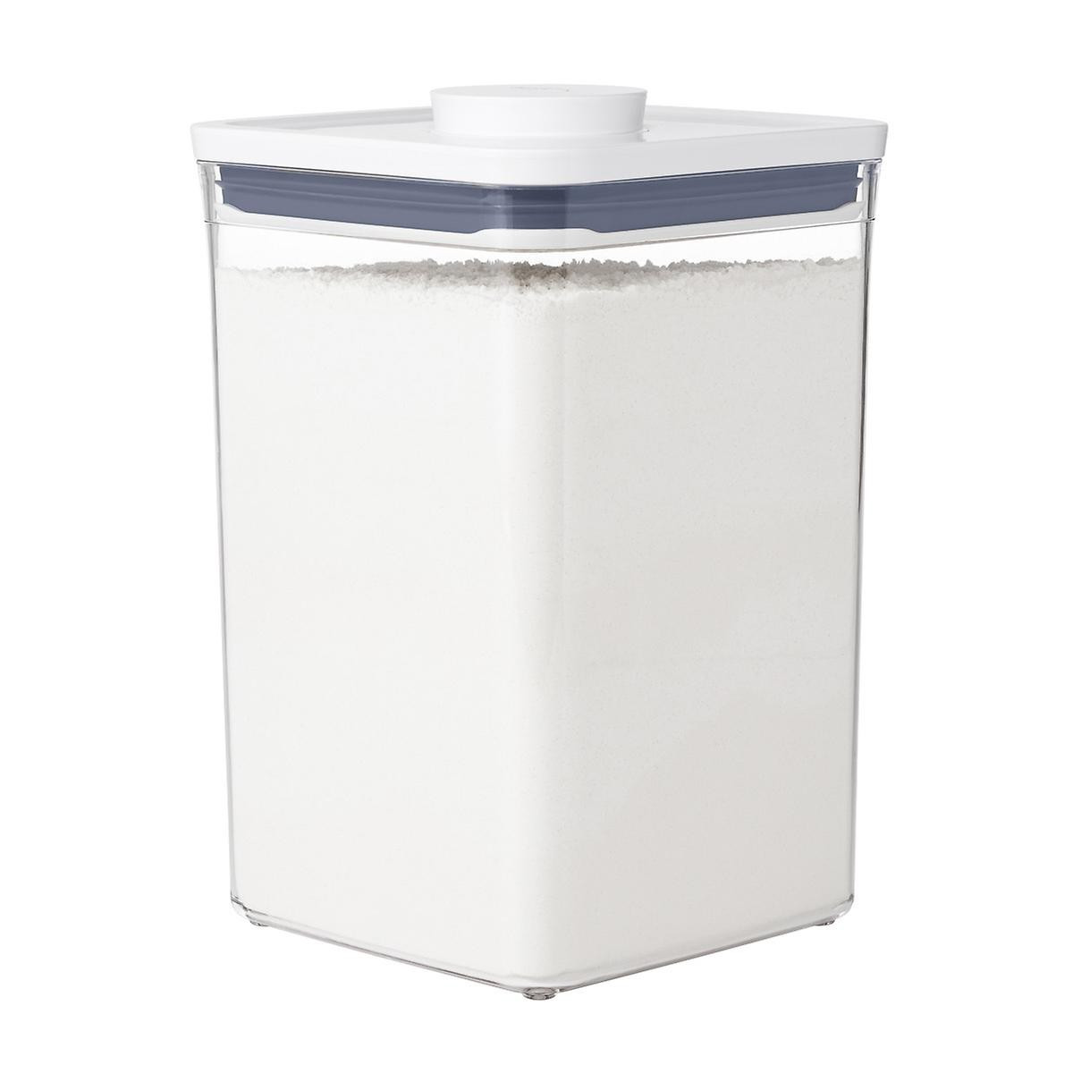 OXO 4.4 qt. Medium Big Square POP Container | The Container Store