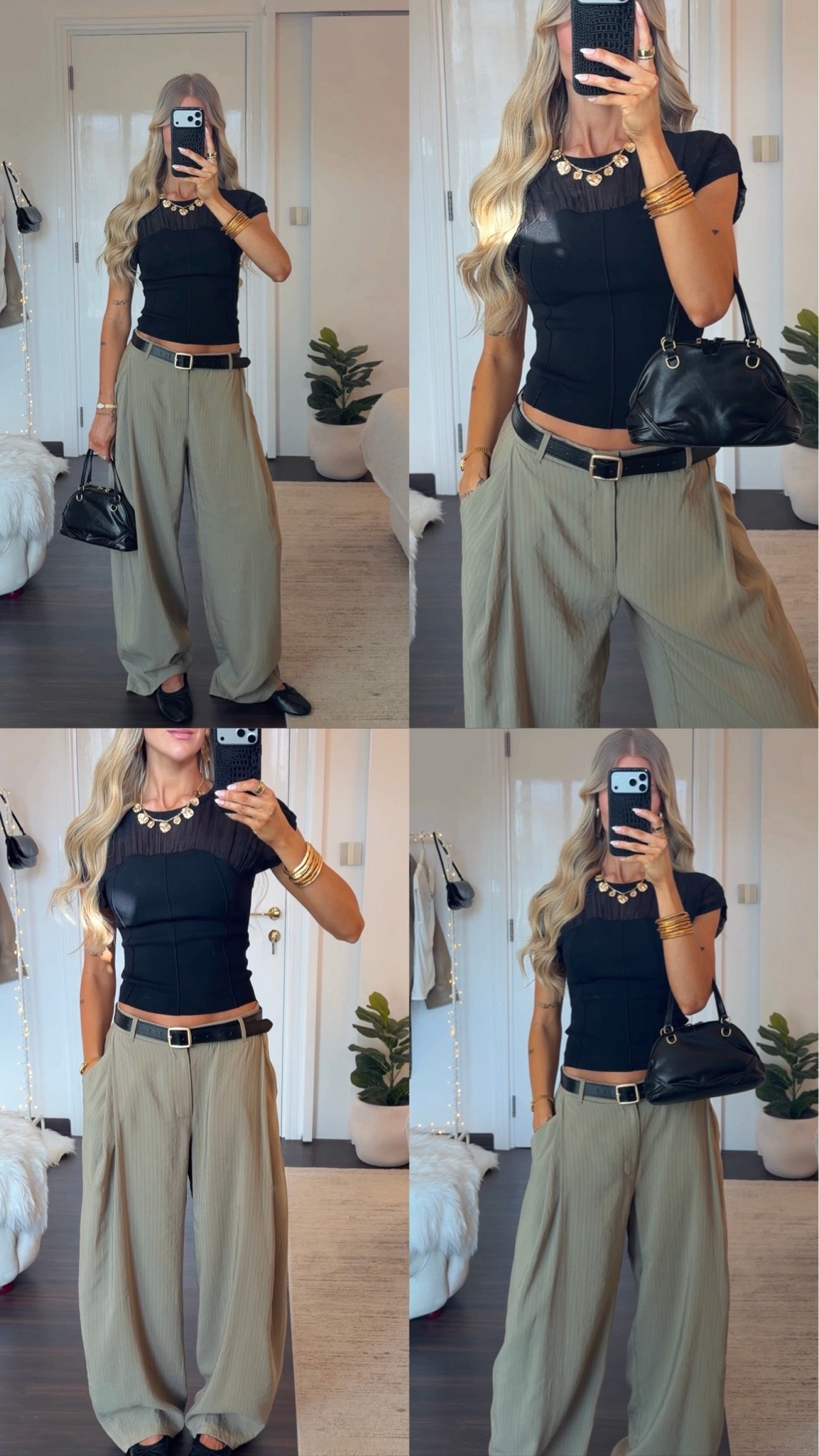 ZARA NEW-IN OUTFIT INSPO🖤✨🍃 I am obsessed with these pants with these tiny stripes!! Love! I’m wearing size XS in the pants (I’m 1,70m tall). And I’m wearing size S in the shirt. The ballerinas just got released on zara and are so cute and comfy! True to size✨🫶🏻

#LTKFashionMonth #LTKautumn #LTKstyletip