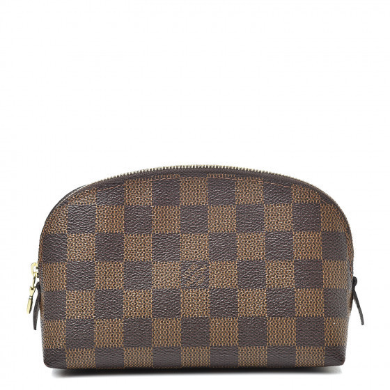 LOUIS VUITTON Damier Ebene Cosmetic Pouch | Fashionphile