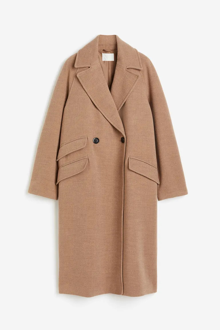 Manteau à fermeture croisée | H&M (FR, IT, ES, PT, BE)