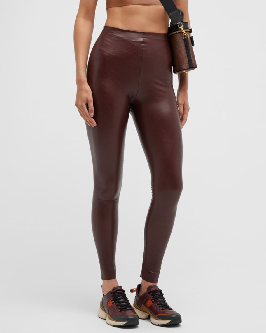Commando Classic Faux-Leather Leggings | Neiman Marcus