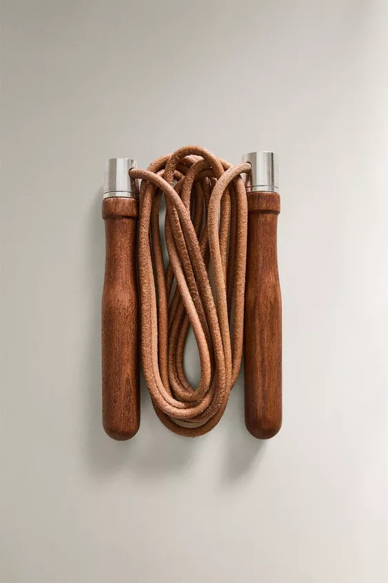 LEATHER SPORTS JUMP ROPE | Zara US