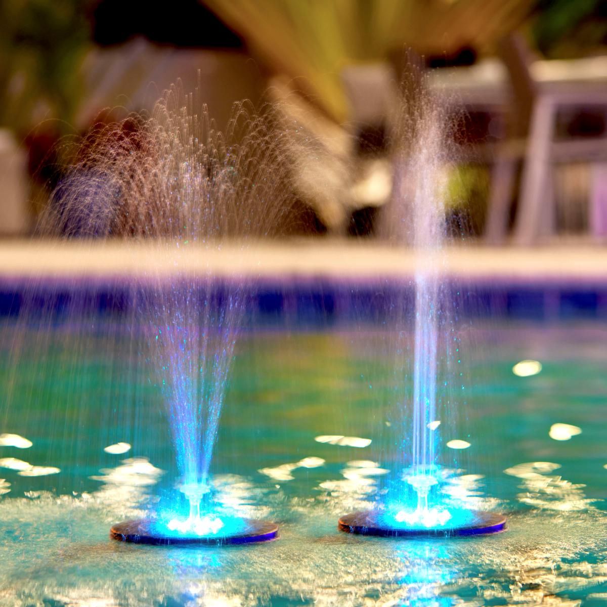 Bell + Howell 2-pack Solar Color Changing Fountains - 22650772 | HSN | HSN