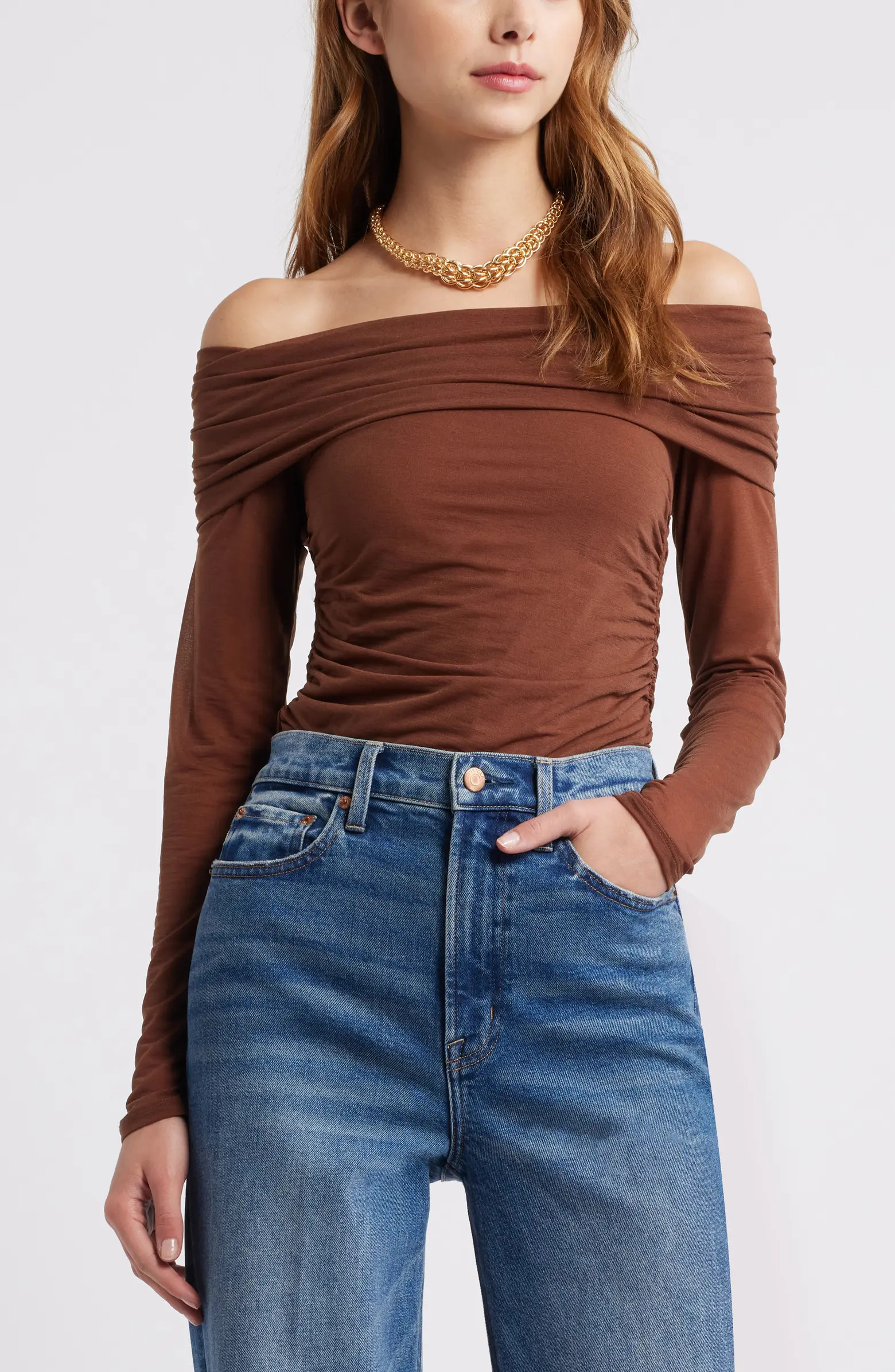 Off the Shoulder Knit Top | Nordstrom