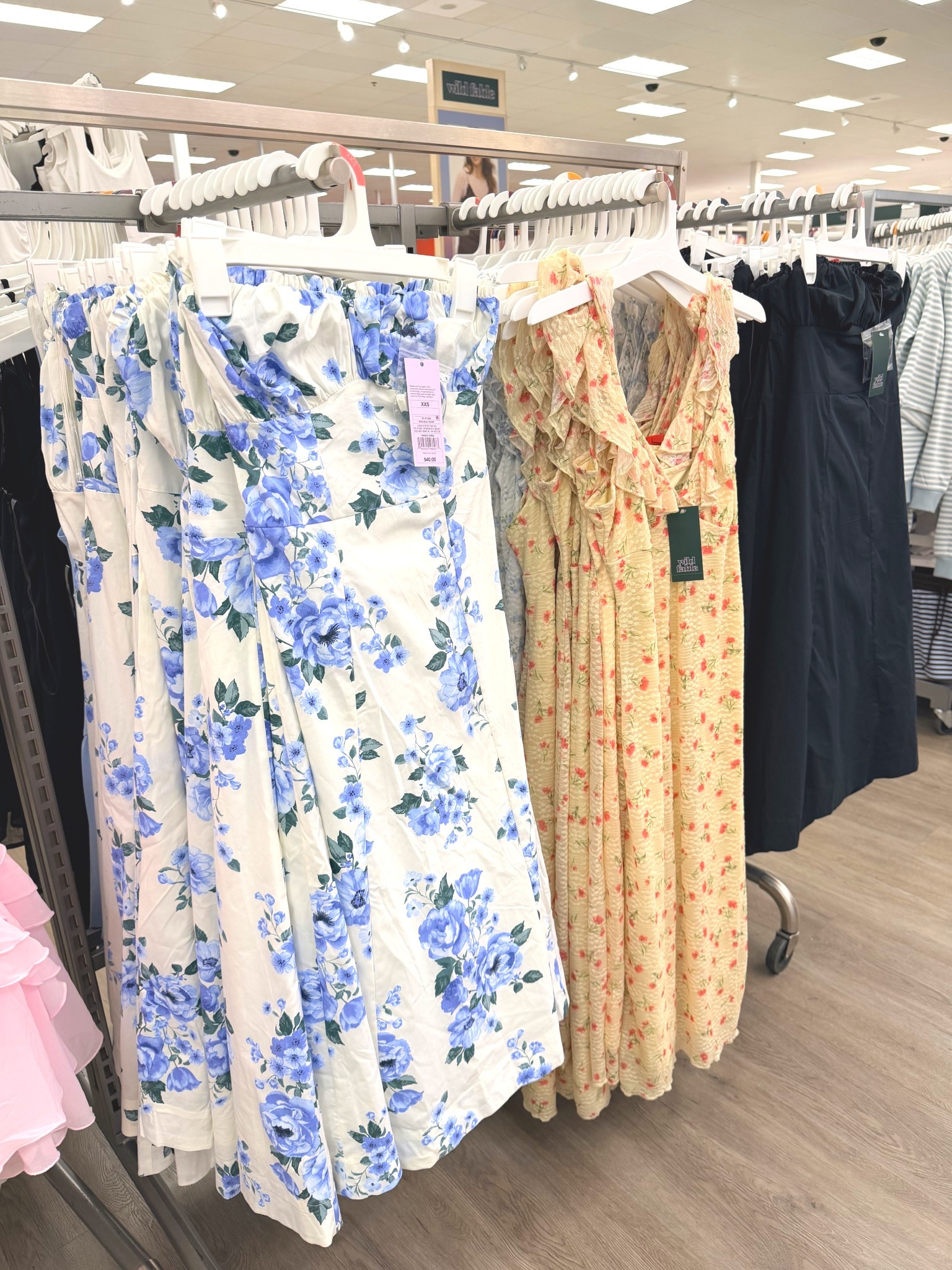 Target Spring Fit and Flare Strapless Midi A-Line Dresses, Floral Yellow Ruffle Sleeve Midi Dresses, & Black Halter Midi Dresses 

#LTKWedding #LTKootd #LTKgrwm