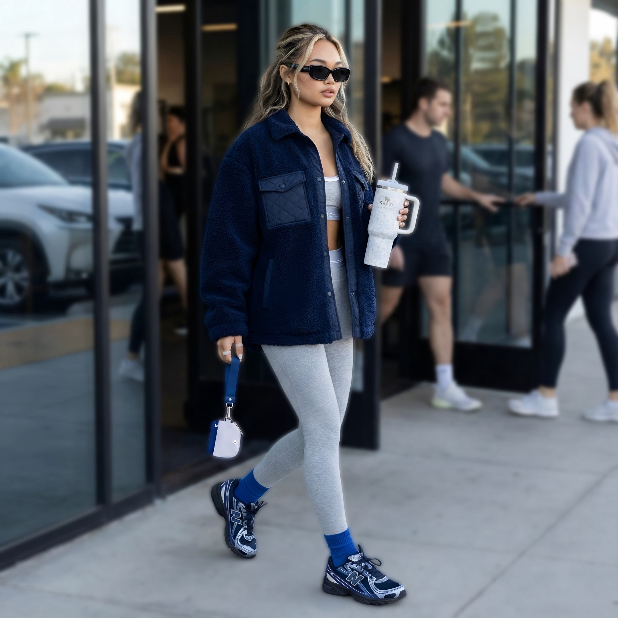 Post-gym athleisure look 💙
• Alo Alosoft High Waist 7/8 Better Together Leggings — size S
• Alo Alosoft Better Together Bra — size S
• Sherpa Edge Jacket — size S (similar linked)
• New Balance Sneakers — size 7
• Stanley Cup + Lululemon mini crossbody

This is my go-to clean girl winter athleisure look — comfy enough for the gym, cute enough for errands.
Everything is linked below for anyone updating their everyday activewear wardrobe ✨
(neutral athleisure, gym outfit inspo, alo yoga leggings, new balance outfit)

#LTKHoliday #LTKfitnessgoals #LTKActive