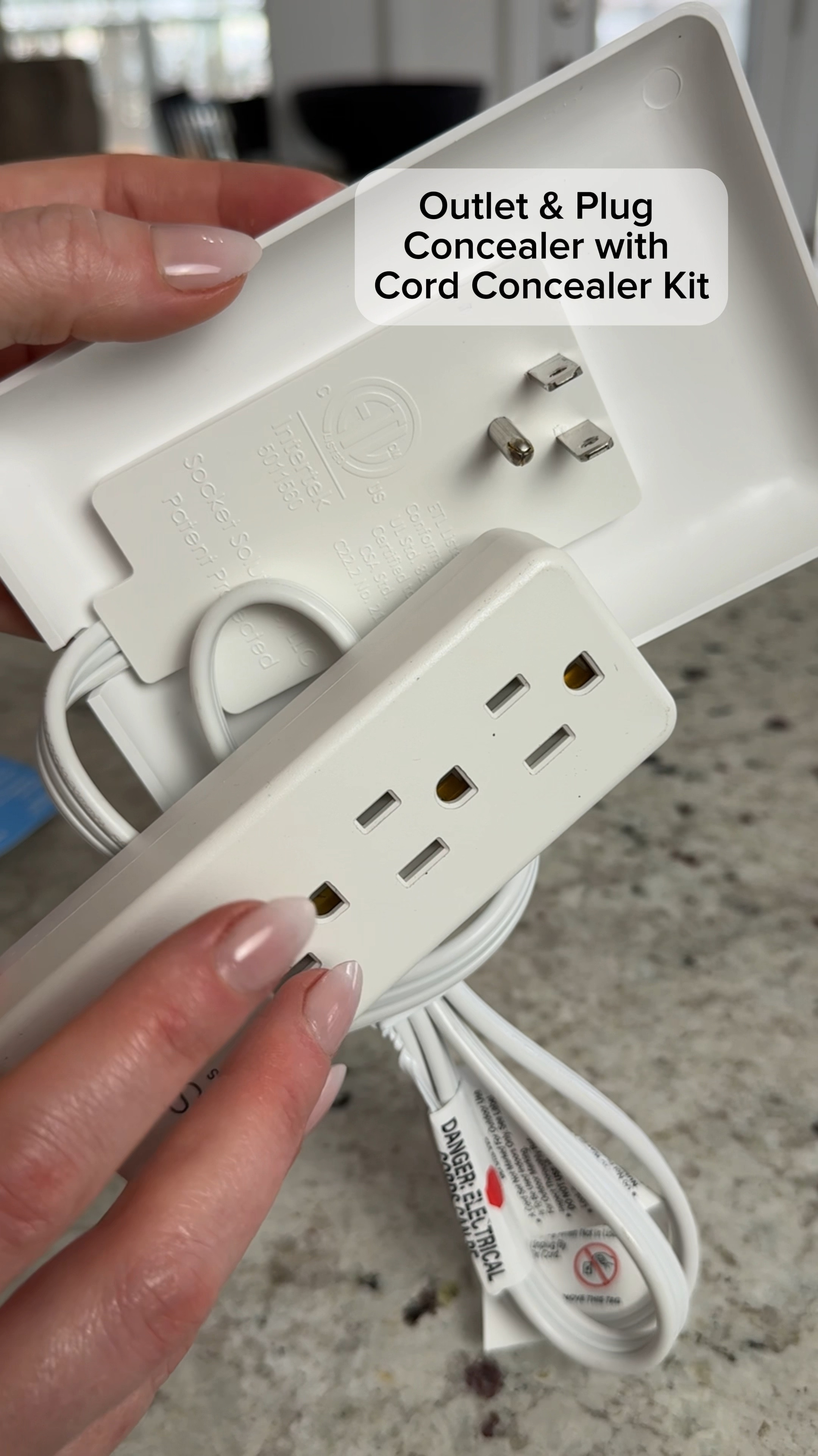 Amazon must haves, Amazon finds, Amazon gadgets, Outlet & Plug 
Concealer with Cord Concealer Kit

#LTKfamily #LTKVideo #LTKhome