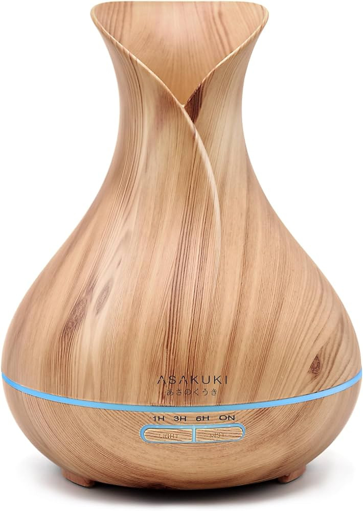Essential Oil Diffuser, ASAKUKI 400ML Premium Quiet 5-in-1 Humidifier, Natural Home Fragrance Dif... | Amazon (CA)