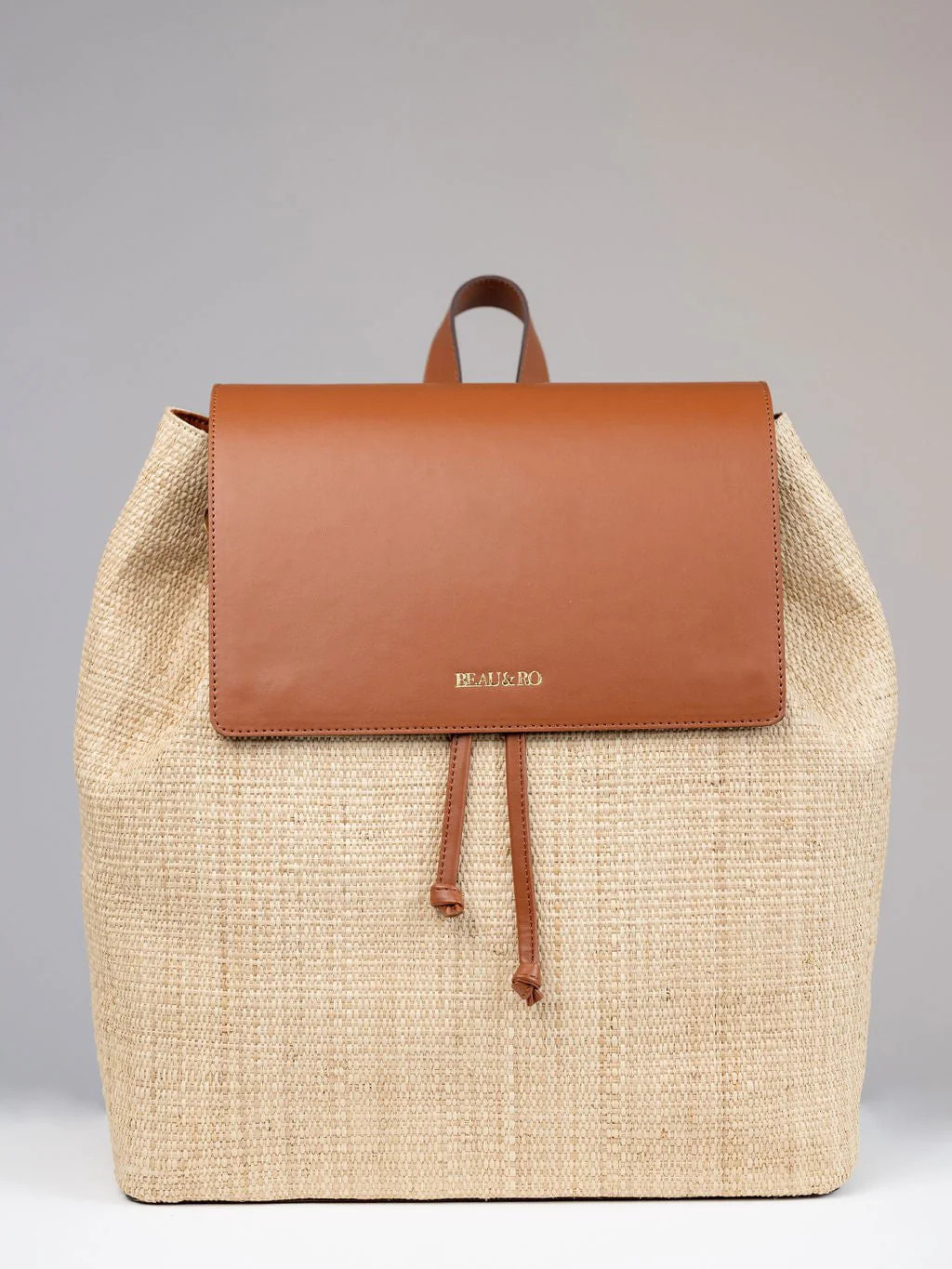 The Maroc Collection Backpack in Tan | Beau & Ro