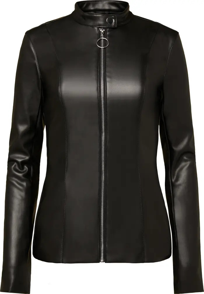 We Wore What Faux Leather Moto Jacket | Nordstromrack | Nordstrom Rack