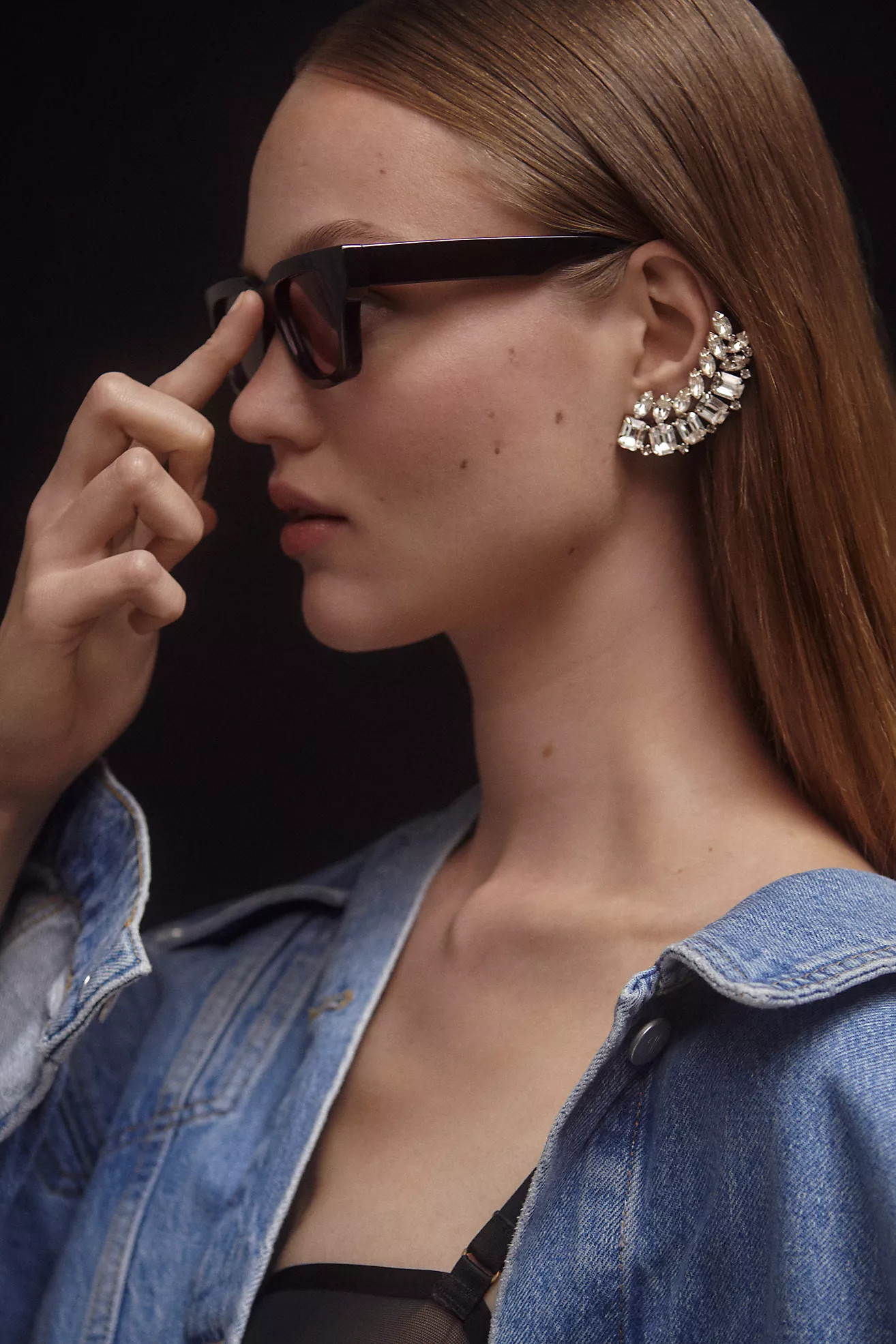 Crystal Post Earrings | Anthropologie (US)