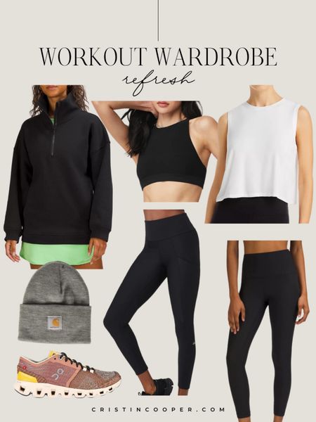 Workout Outfit Refresh 

Thick Fleece Half Zip // Alosoft Iconic 90’s Bra // Sienna Cropped Tank Top // Carhartt Cuffed Beanie // Ribbed Airlift High-Waist Leggings // Align Ribbed High-Rise Leggings //
Cloud X Sneaker

Find more workout style inspiration at cristincooper.com

#LTKfit #LTKstyletip