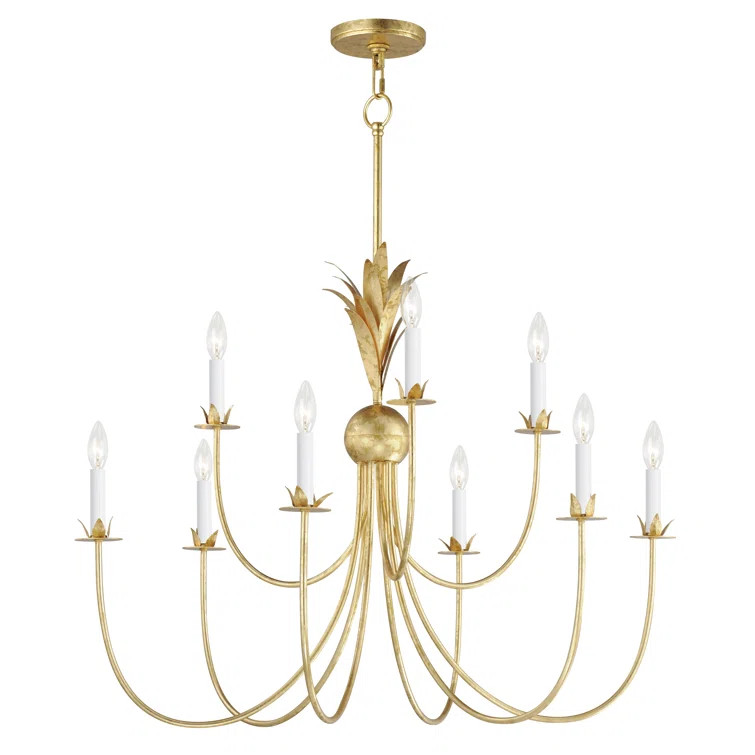 Ashelle 9 - Light Dimmable Classic / Traditional Chandelier | Wayfair North America
