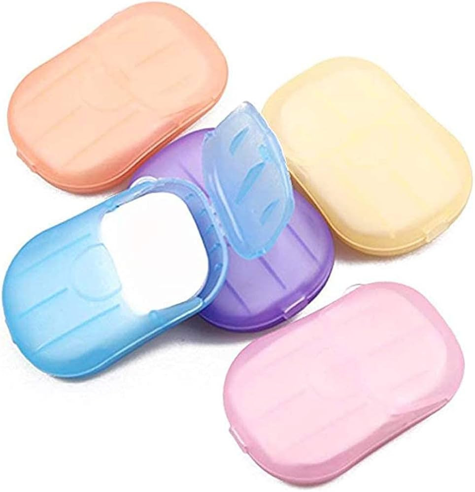 500 Sheets Colorful Disposable Soap Paper 5 Boxes Hand Cleaner Fragrance Mini Color Soap Paper fo... | Amazon (US)