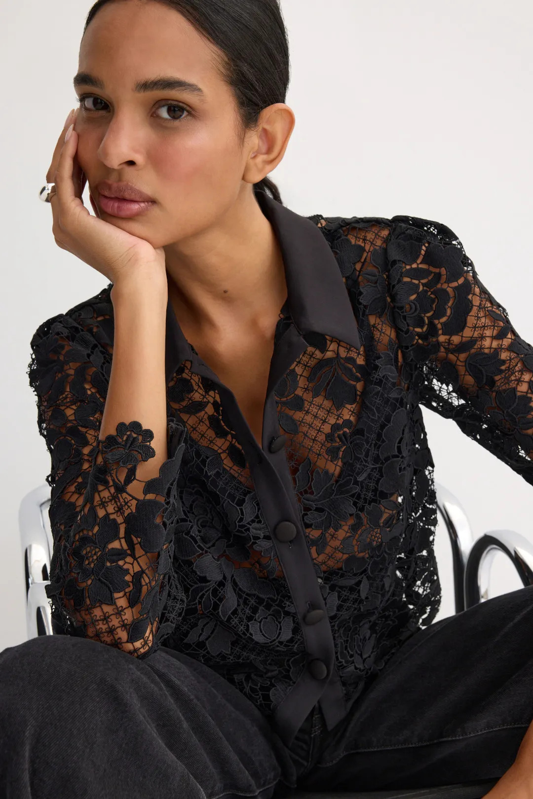 June Rose Mosaic Blouse | Rent the Runway