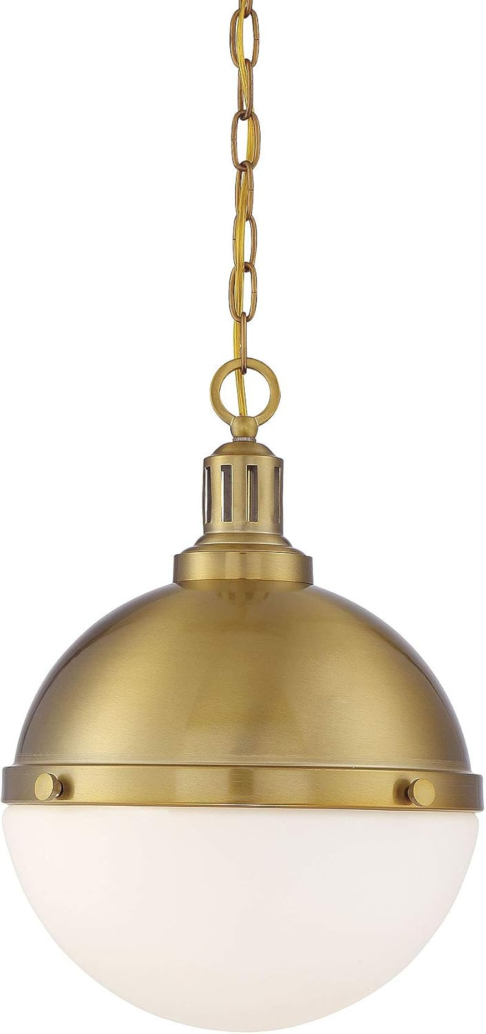 Savoy House 7-203-2-322 Lilly 2-Light Warm Brass Pendant (13" W x 18"H) | Amazon (US)