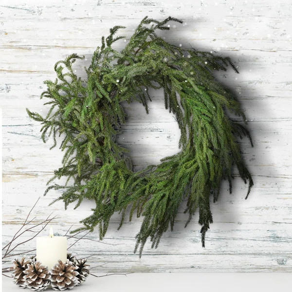 Faux Pine 24'' Wreath | Wayfair North America
