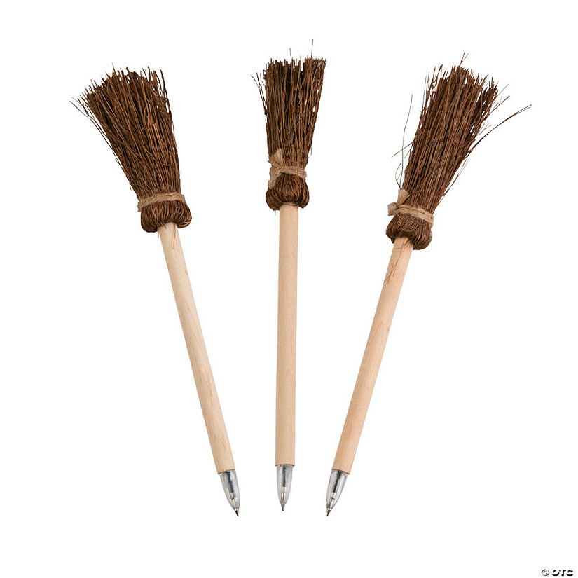 Witch’s Broom Pens - 24 Pc. | Oriental Trading Company