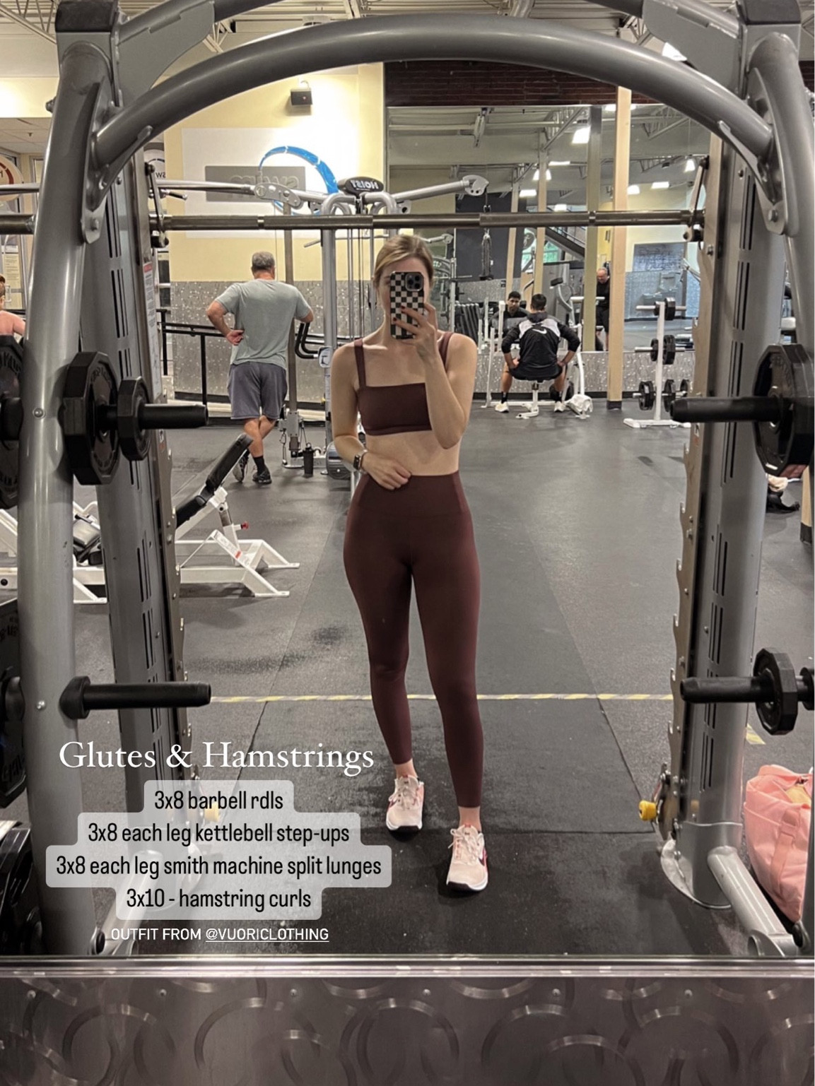 Glutes & Hamstrings Day wearing Vuori & Nike

#LTKfitness #LTKshoecrush #LTKGiftGuide