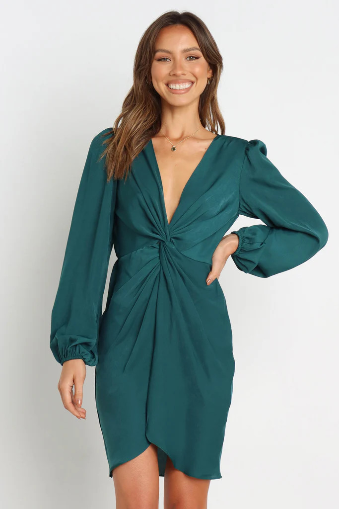 Kataleya Dress - Emerald | Petal & Pup (US)