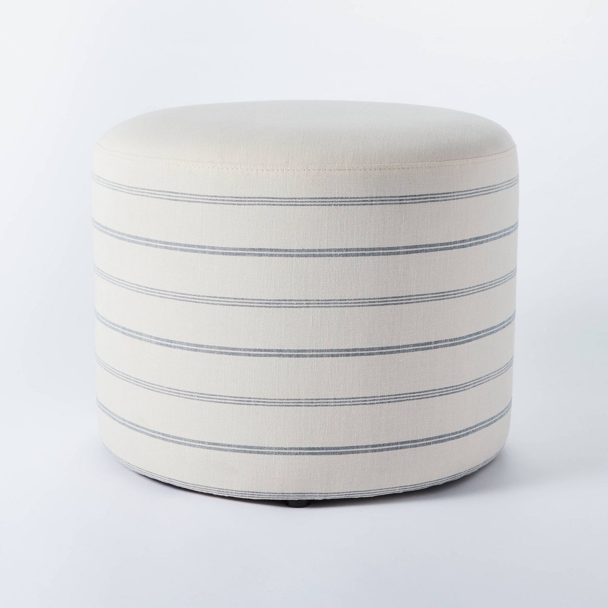 Lynwood Upholstered Round Cube Ottoman - Threshold™ designed with Studio McGee | Target