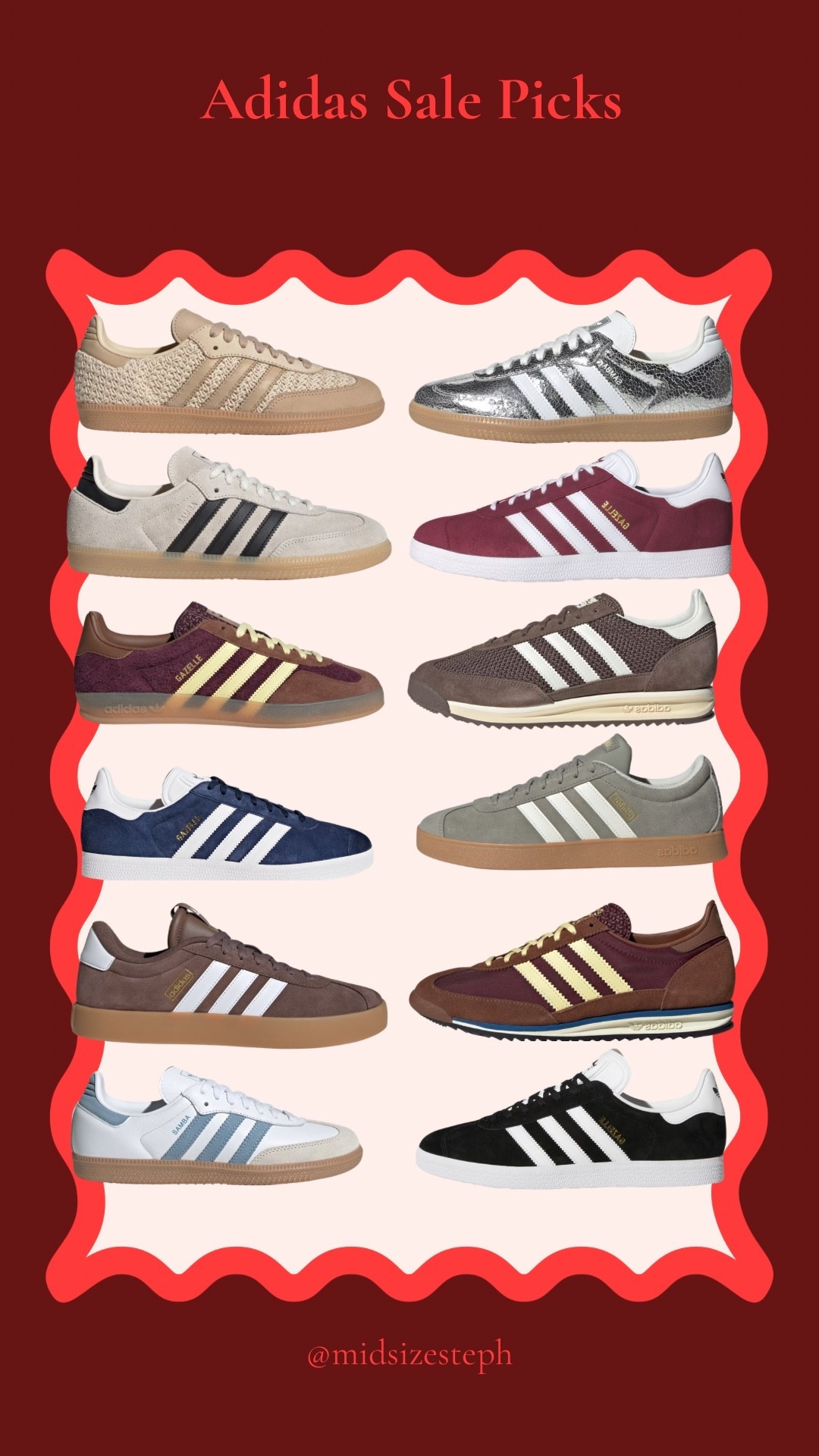 Up to 50% off in the Adidas sale!  

#LTKuk #LTKCyberWeek #LTKshoes