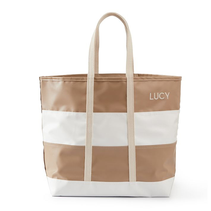 Mark & Graham x Steele Stripe Waterproof Tote | Mark and Graham