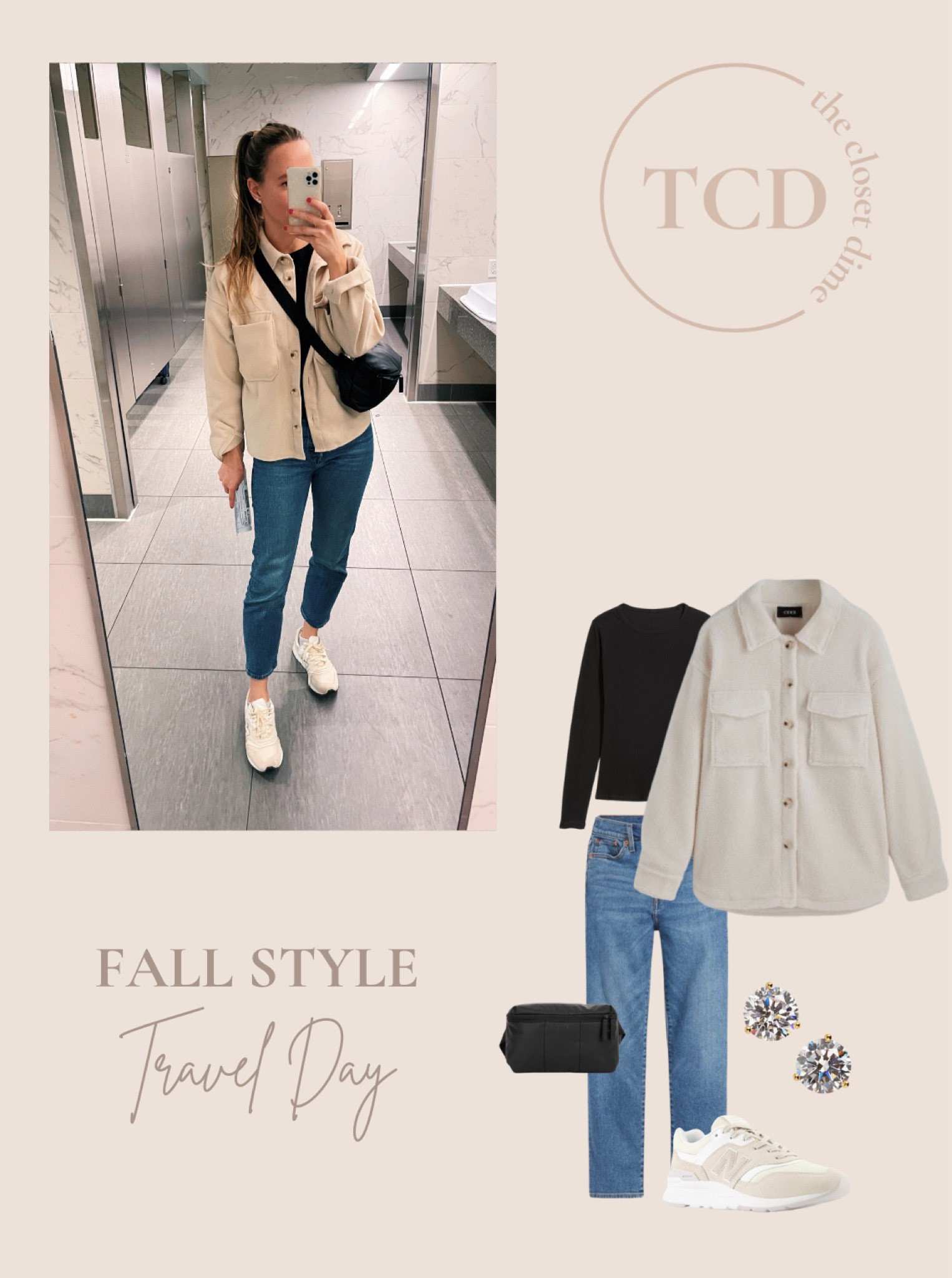 One of my favorite travel day looks. You CANNOT go wrong with this belt bag. It’s my best friend on a travel day  

#LTKFindsUnder100 #LTKTravel #LTKItBag