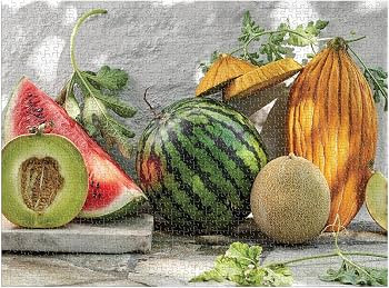 Galison Melons from The Vine – 1000 Piece Puzzle Featuring A Mediterranean Still Life of Summer... | Amazon (US)
