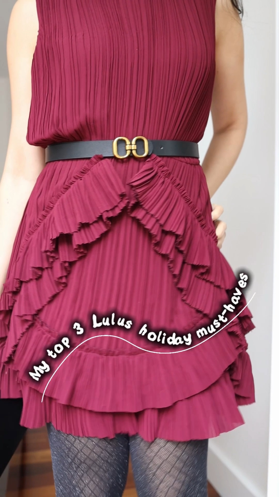 Holiday outfits 
Holiday ootd 
Burgundy dress 
Sequin crop top 
Velvet blazer 
Holiday finds 
Holiday outfit ideas 

#LTKSaleAlert #LTKFindsUnder100 #LTKHoliday