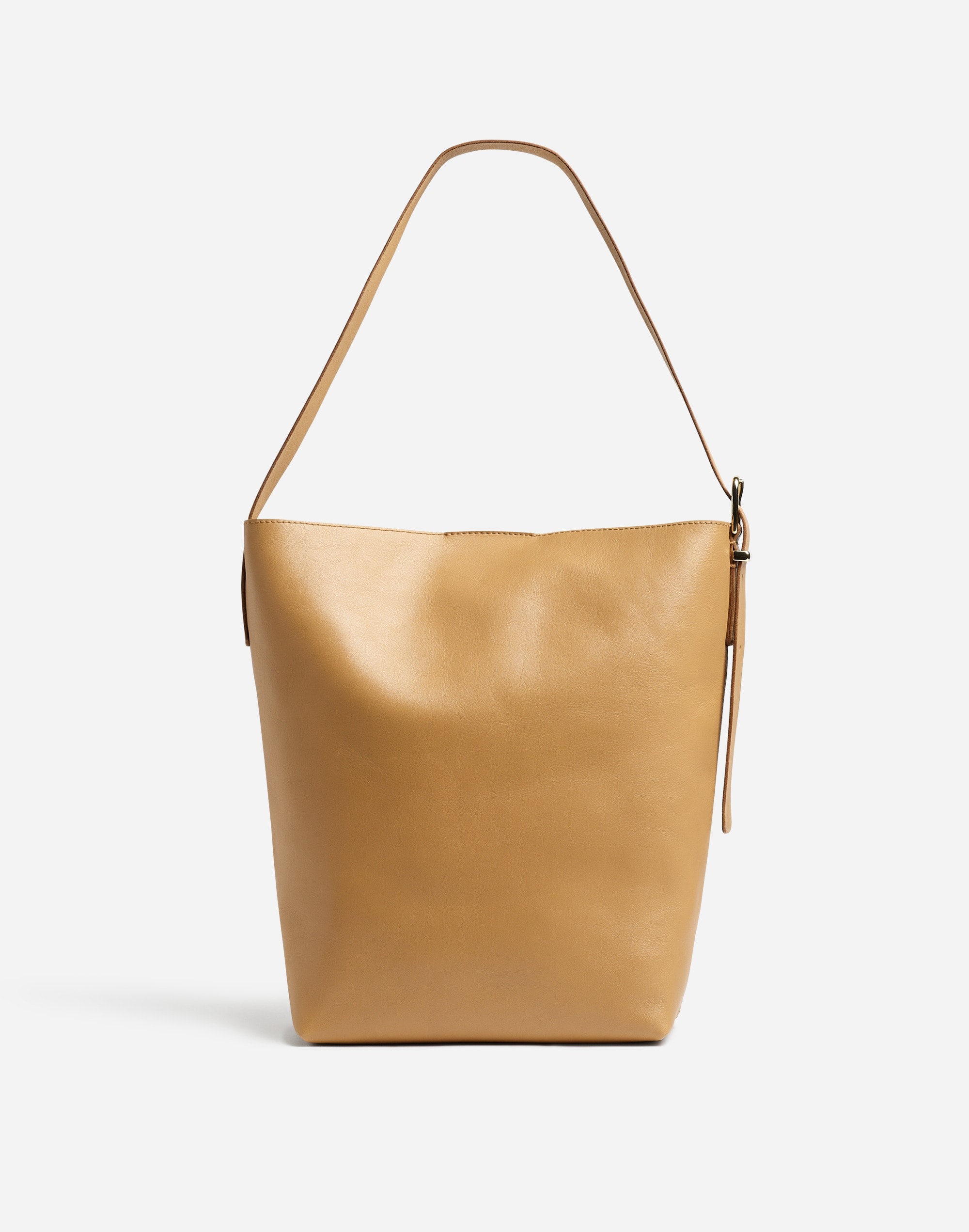 The Essential Bucket Tote in Leather | Madewell