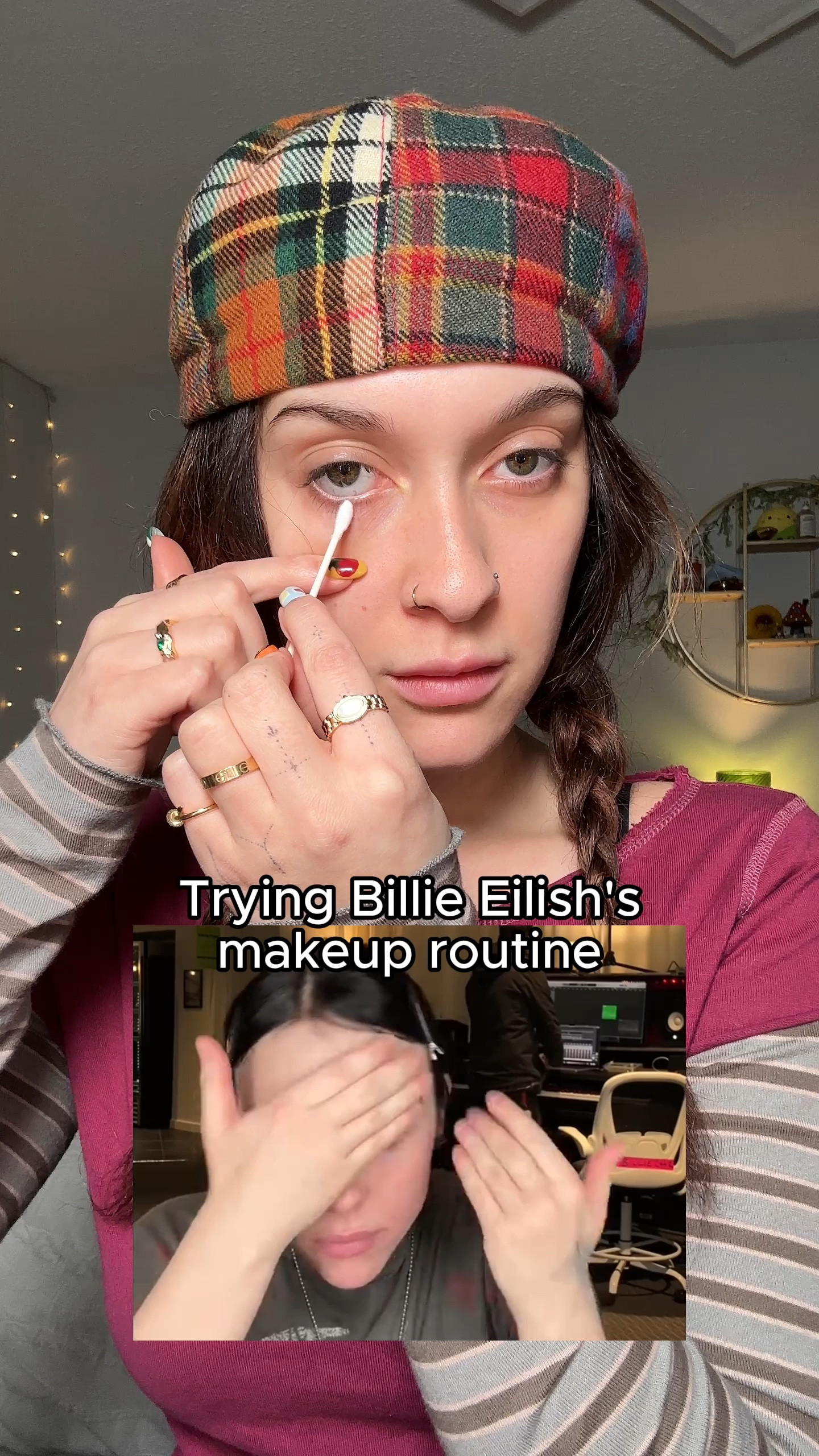 Billie Eilish’s full makeup routine 🖤

#LTKStyleTip #LTKU #LTKBeauty