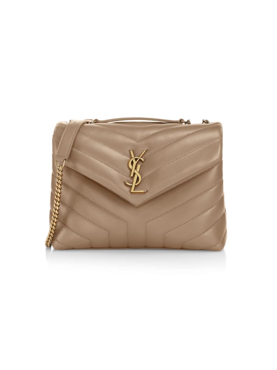 Loulou Small Chain Bag in Quilted ''Y'' Leather | Saks Fifth Avenue