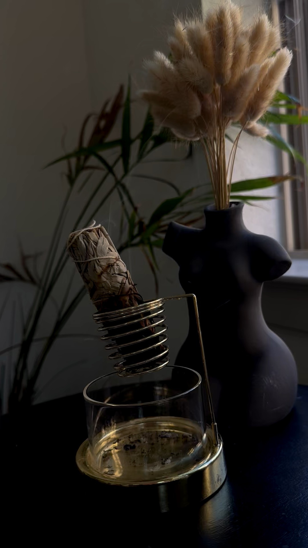 Bringing in the cozy, calming vibes ✨ My go-to incense and sage holder that instantly makes the space feel peaceful. 💕



#LTKHome