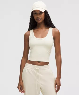 Smooth and Ribbed Nulu Scoop-Neck Tank Top | lululemon (AU)
