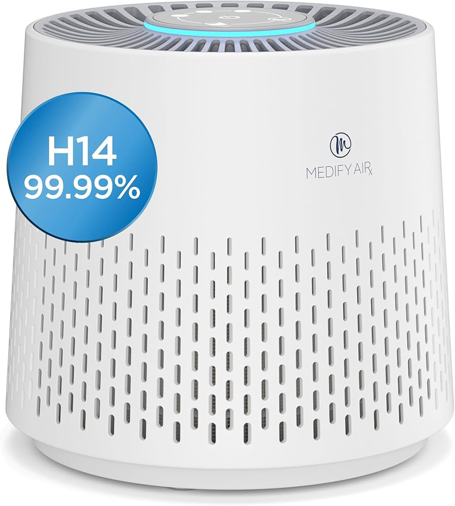 Medify MA-12 PRO Air Purifier with True HEPA H14 Filter | 405 ft² per Hour for Smoke, Odors, Pol... | Amazon (US)
