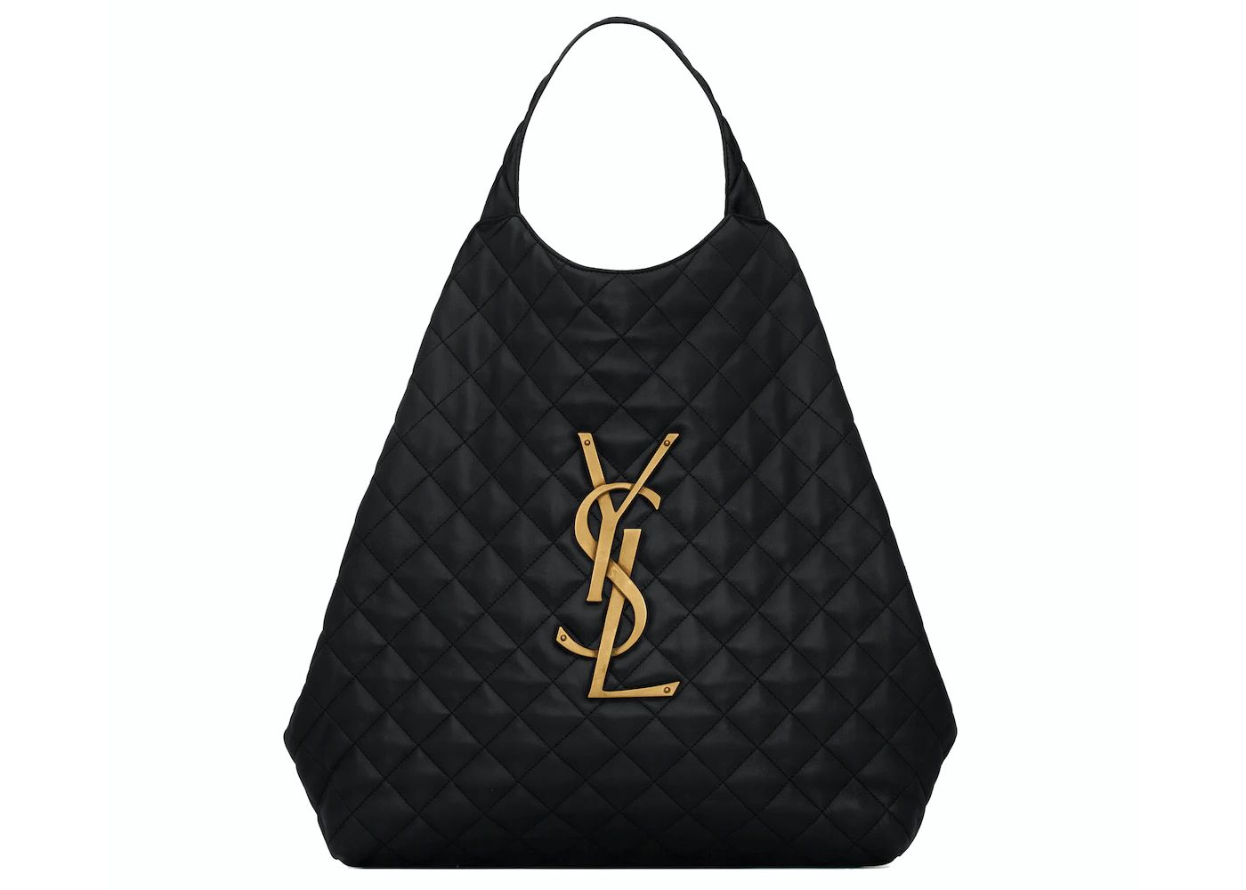 Saint Laurent Icare Maxi Shopping BagQuilted Lambskin Black | StockX